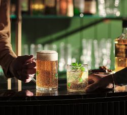 Four Leaf Clover Icon Beer Glasses - Set of 2