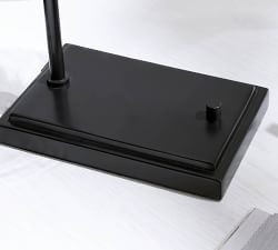 Caldwell Recycled Glass USB Table Lamp (24")