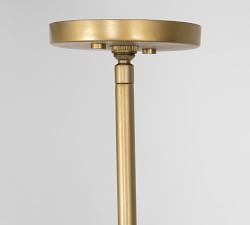 Canlish Leather Chandelier (53")