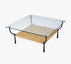 Doris Square Glass Coffee Table (39&quot;)