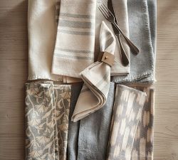 Jackson Stripe Cotton Napkins - Set of 4