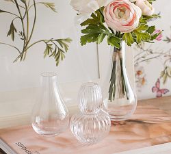 Monique Lhuillier Glass Bud Vases - Set of 3