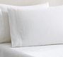 Belgian Flax Linen Hemstitch Pillowcases - Set of 2