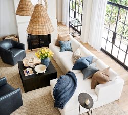 Marion Woven Cone Pendant (17"-26")