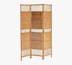 Perry Handcrafted Rattan Room Divider