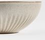 Ridge Textured Stoneware Cereal Bowls