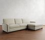 Turner Square Arm Chaise Sectional (103"&ndash;128")