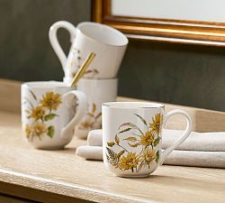 Bedford Harvest Stoneware Mugs - Set of 4