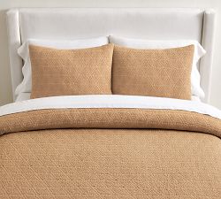 Diamond Matelasse Duvet Cover &amp; Sham