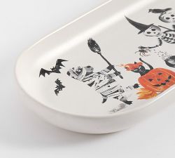 Doug &amp; Friends Stoneware Cookie Platter
