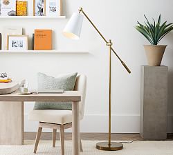 Elijah Metal Task Floor Lamp (63")