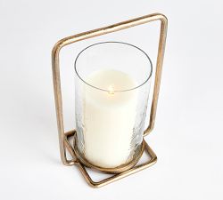 Flynn Metal Hurricane Candle Holder
