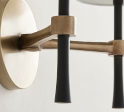 Leland Metal 2-Light Sconce (14'')