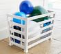 Malibu Metal Outdoor Pool Accessory Storage Bin