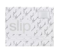 Slip Pure Silk Queen Pillowcase Duo, Just Married