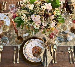 Bedford Harvest Stoneware Dinner Plates - Set of 4