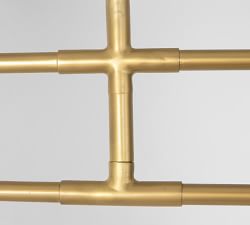 Canlish Leather Chandelier (53")