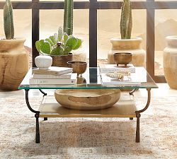 Doris Square Glass Coffee Table (39&quot;)