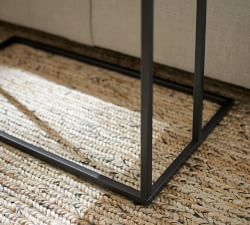 Duke Rectangular Metal C-Table (27&quot;)