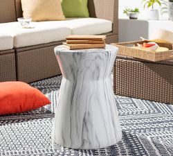 Elias Round Ceramic Accent Table