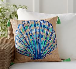 Lilly Pulitzer Oh Shello Embroidered Outdoor Pillow