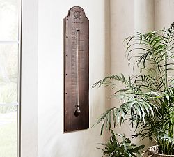 Outdoor Iron Wall Thermometer
