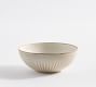 Ridge Textured Stoneware Cereal Bowls