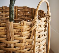 Artisan Rustic Handcrafted Tote Basket