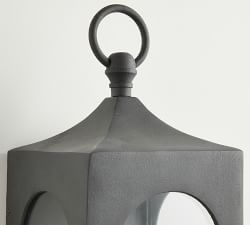 Caleb Outdoor Metal Lantern Sconce (20&quot;)