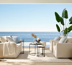 Delray Upholstered Swivel Outdoor Lounge Chair