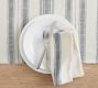 French Striped Organic Cotton Napkins - Set of 4
