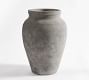 Artisan Handcrafted Ceramic Vase - Grey