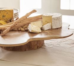 Organic Teak Wood Pedestal