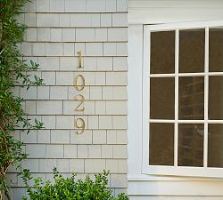 Sansome House Numbers