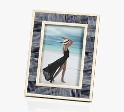 Meredith Blue Carved Frames