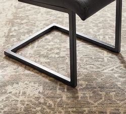 Sabina Armless Leather Desk Chair