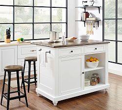 Acme Kitchen Island with Stools