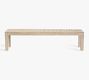Indio Eucalyptus Outdoor Dining Bench (73")