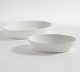 Larkin Stoneware Oval Walled Serving Platters