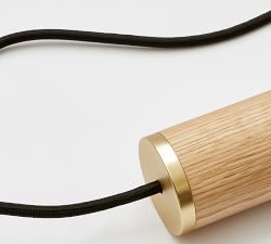 Tala Wood Pendant (4")