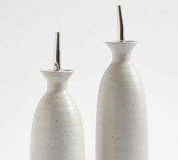 Farmstead Stoneware Oil &amp; Vinegar Cruet Set