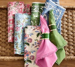 Kourtney Floral Cotton Napkins - Set of 4
