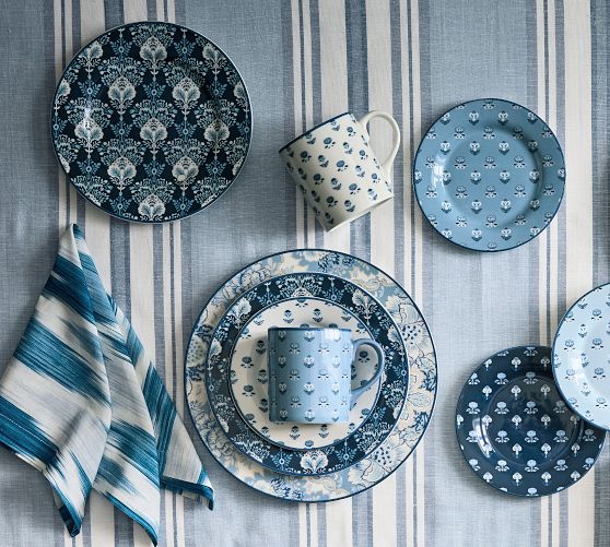 Kravet Blossom Salad Plates - Thumbnail 2