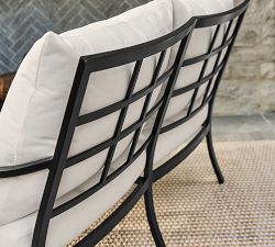 Riviera Metal Outdoor Sofa (63")