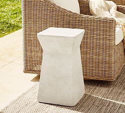 Sanibel Terracotta Square Outdoor Accent Table (12")