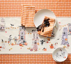 Doug &amp; Friends Stoneware Appetizer Plates - Mixed Set of 4