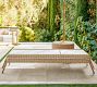 Huntington Mesh Stackable Outdoor Single Chaise Lounge, Set of 2