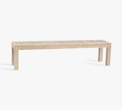 Indio Eucalyptus Outdoor Dining Bench (73")
