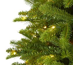 Lit Sierra Spruce Artificial Christmas Tree