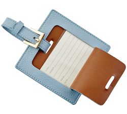 Emery Leather Luggage Tag